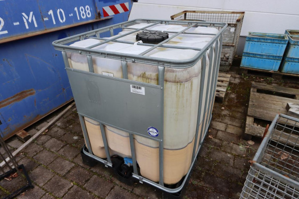 1 IBC Container – kavel bij Schwarzfischer Auktionen, Frage